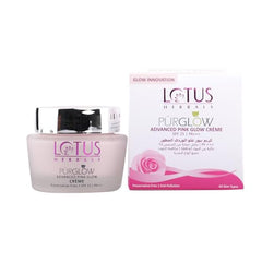 Lotus Herbals SPF25 PA+++ PurGlow Advanced Pink Glow Brightening Cream 60 g