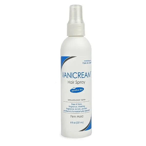 Vanicream Firm Hold Hairspray, Fragrance and Gluten Free, For Sensitive Skin, 8 Ounce