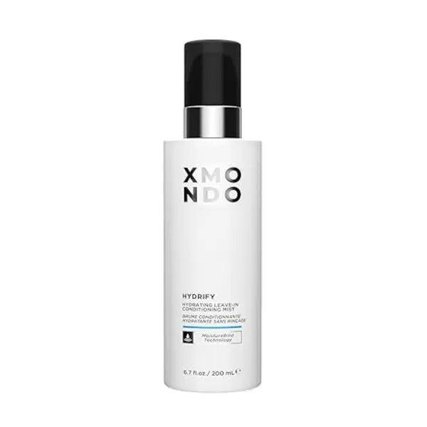XMONDO Hair Hydrify Hydrating Leave in Conditioning Mist MoistureBind Technology Restores Hydration & Eliminates Frizz, Plant Based Extracts Revitalize Damaged Hair, Vegan Formula, 6.7 Fl Oz 1 Pack