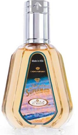 Al-Rehab Superman - Eau De Natural Perfume Spray - 50 ml (1.65 fl. oz)- 12 pack