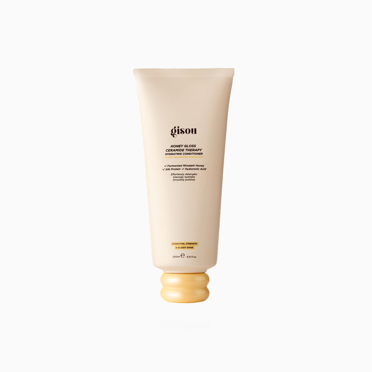 Gisou Honey Gloss Ceramide Therapy Hydrating Conditioner, Deeply cleanses- 200ml