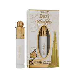 Al-Nuaim Burj Khalifa Alcohol Free Attar Roll On for Men & Women - Pack of 2 (6ml Each) | Exquisite & Long Lasting Fragrance