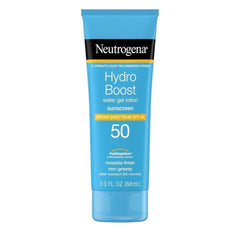 Neutrogena Hydro Boost SPF50 Water Gel Sunscreen Lotion 3oz (88ml)