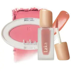 Laka Blush and Lip Duo Love Silk Blush #703 Icon & Fruity Glam Tint #131 Creamcha
