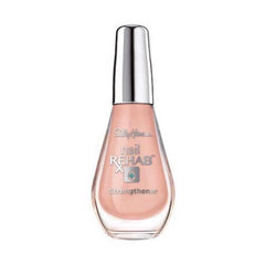 Sally Hansen Nail Treatment Nail Rehab™ Strengthener, Fortified with Jasmine, Rose & Vitamin E | Strengthens, Protects & Restores Damaged Nails - 10 ml