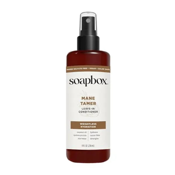 Soapbox Mane Tamer Leave In Conditioner Spray, 8 oz