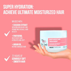 I Belli Capelli Organic Hair Botox Treatment & Argan Oil Mask 250g- Botox Capilar Para el Cabello, Formaldehyde-Free- Cirugia Capilar Para el Cabello- Effect Anti-Frizz, Volume Reduction, Smoothing