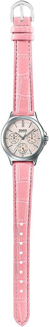 Casio Watch Pink Multi-Dial