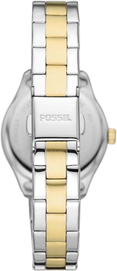 Fossil Rye Three-Hand Date Two-Tone Stainless Steel Watch - BQ3927