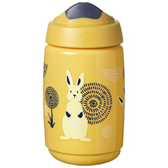 Tommee Tippee Sippee Trainer Cup Sippy Bottle For Toddlers, Leakproof 390ml, 12M+, Yellow