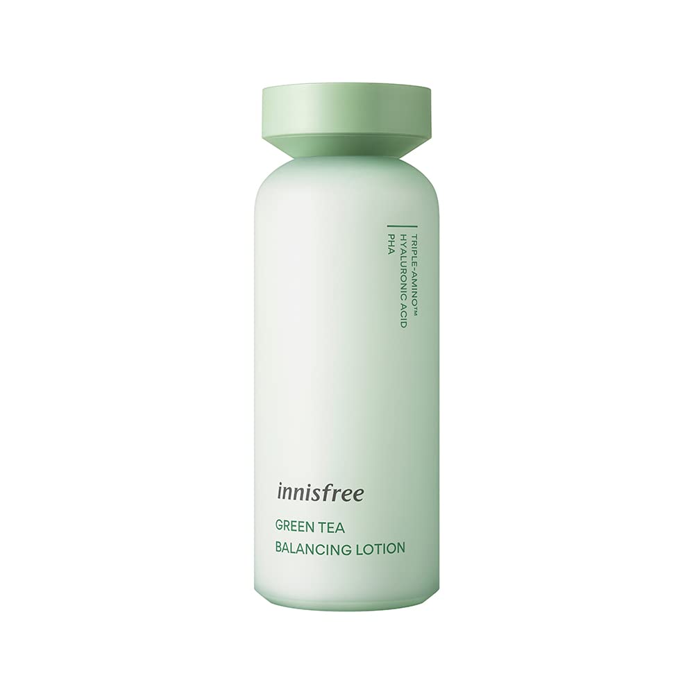 Innisfree Green Tea Balancing Lotion, Balances and Hydrates Skin - 5.41 fl oz (160ml)