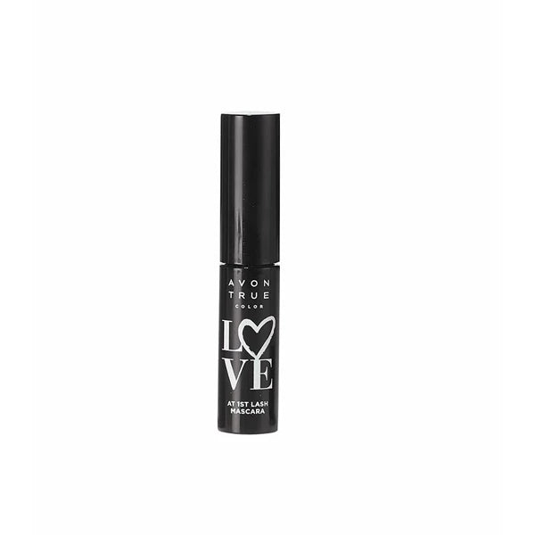 AVON fmg Love At 1st Lash Mascara – Length & Volume Mascara with Heart-Shaped Fibers, Smudge-Free Clump-Free Vegan Formula with Vitamins A, C & E, Ophthalmologist-Tested 0.30 fl oz