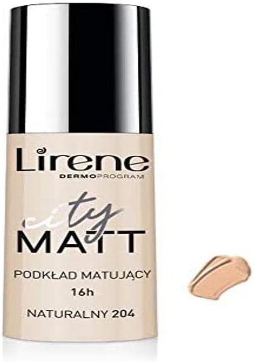 Lirene City Matt Smoothing Make-Up 30 ml Natural