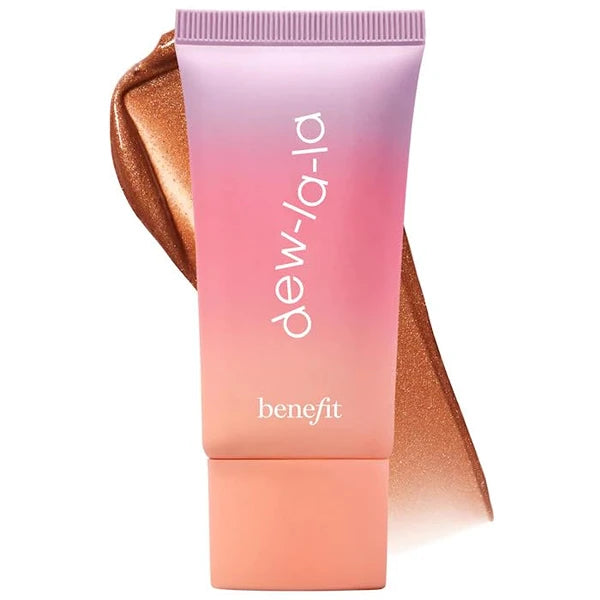 Benefit Cosmetics Dew La La All-Over Glow Liquid Highlighter (Lumi - Tan Deep, 0.85 Fl Oz)