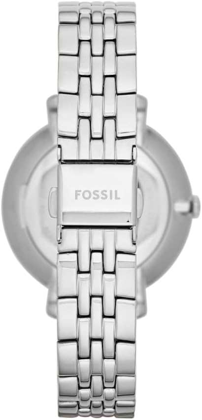 Fossil Casual Watch Analog Display Quartz for Women black , silver