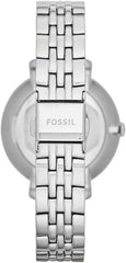 Fossil Casual Watch Analog Display Quartz for Women black , silver