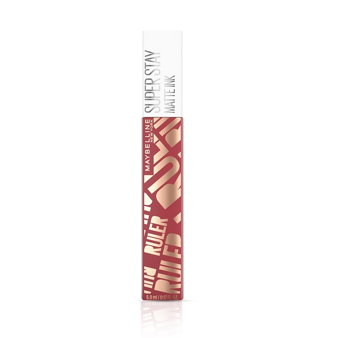 Maybelline New York Super Stay Matte Ink Liquid Lipstick - 80 Ruler,5ml