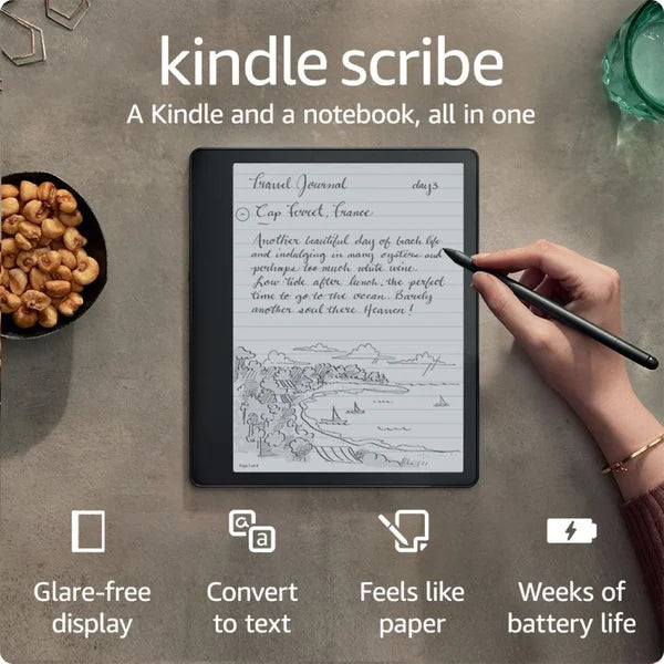 Amazon Kindle Scribe Digital Notebook With Basic Pen 16GB - Gray