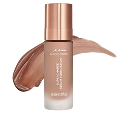 M. Asam MAGIC FINISH Supercharge Serum Foundation (1.01 Fl Oz) - Moisturizing Make Up & Firming Face Serum In One, Anti-aging CC Cream With Optimal Coverage & Hyaluronic Acid
