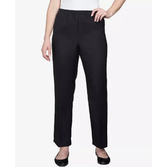Alfred Dunner Classics Pull On Straight Leg Pants in Petite and Petite Short