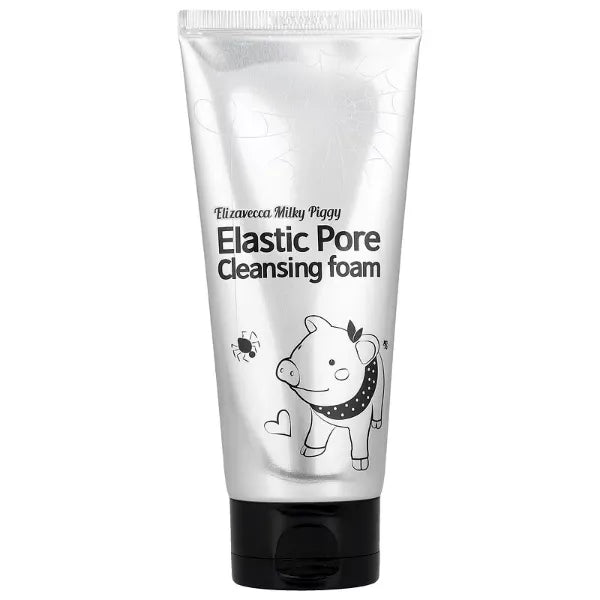 Elizavecca Milky Piggy, Elastic Pore Cleansing Foam, 4.06 fl oz (120 ml)