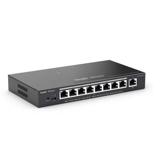Ruijie Reyee 9-Port Gigabit Smart Cloud Managed PoE Switch (RG-ES209GC-P)