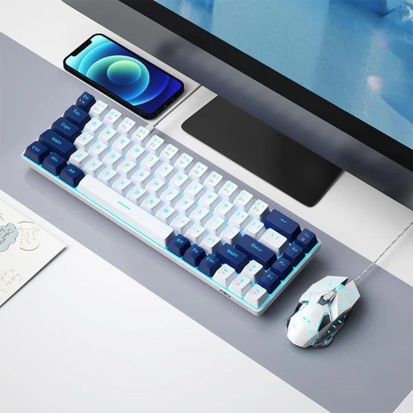 MageGee Mk-Box Wired Mechanical Gaming Keyboard with LED Backlit