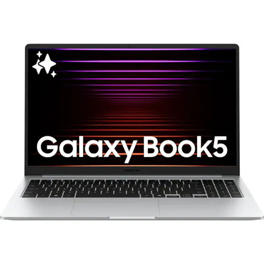 Samsung Galaxy Book5 15.6″ FHD IPS Laptop – Intel Core Ultra 7 (SERIES 2), 16GB RAM, 512GB SSD - Silver