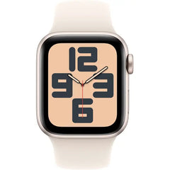 Apple Se (2nd Gen) (2024) Smart Watch Aluminum Case with Sport Band (Cellular)