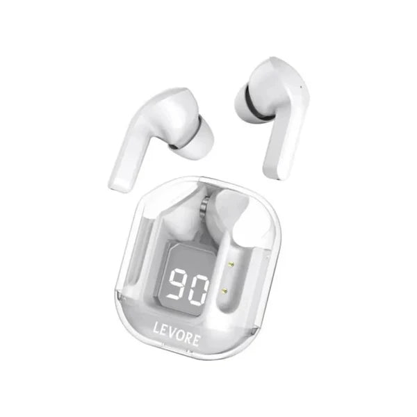 Levore Bluetooth Earphone TWS Crystal with Screen Display (LBT301)