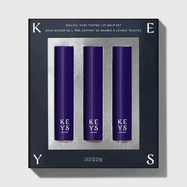Keys Soulcare Soulful Kiss Tinted Lip Balm Set With Avocado Oil