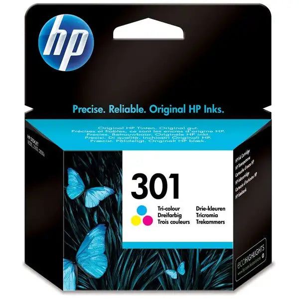 HP 301 Tri-color Original Ink Cartridge (CH562EE)