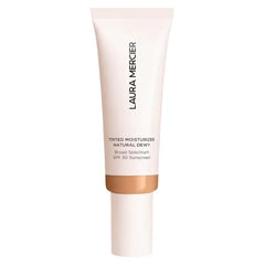 Laura Mercier Tinted Moisturizer Natural Dewy with SPF 30: 24HR+ Hydration, Long Lasting, Sheer to Light, Buildable Coverage, Dewy Finish, Improve Skin Tone and Texture, Skin Tint, 1.5 Ounce (Full Size)