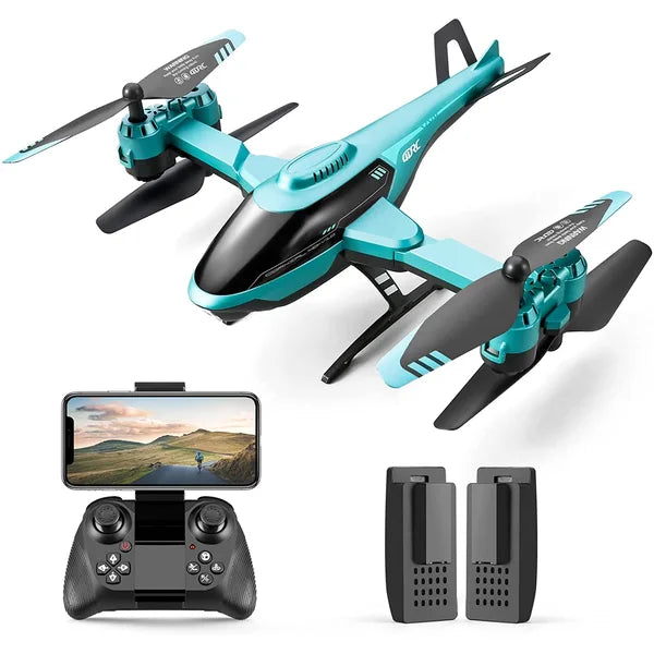 4DRC RC Helicopter Foldable Drone with 1080P HD Camera for Kids Adults