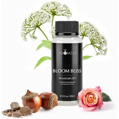 AROMELY Bloom Bliss - Inspired by Fairmont Hotels - Hotel Selection Diffuser Oil Scent - 5-Star Hotel Fragrance - Luxurious Scent of Rose, Vetiver, Sweet Praline, Agarwood, and Musk