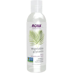 NOW Foods Solutions, Vegetable Glycerin, 100% Pure, Versatile Skin Care, Softening and Moisturizing