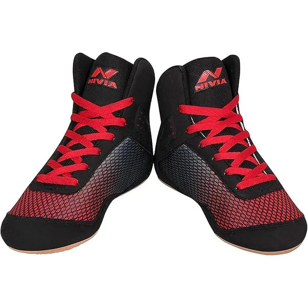 Nivia New1 Wrestling -1 Shoes Black 39 EU