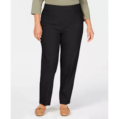 Alfred Dunner Plus Size Classic Allure Tummy Control Pull-On Average Length Pants