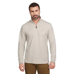 Chaps Men's & Big Men's Camden Quarter Zip Knit Sweater