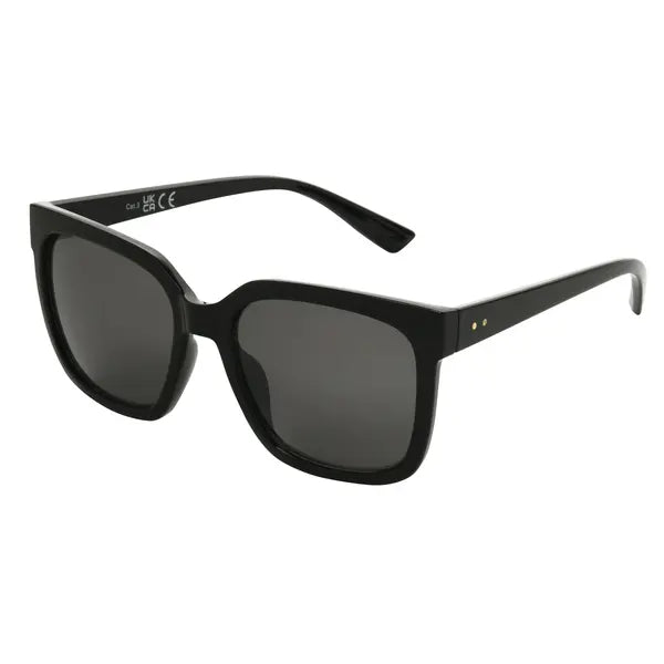 Foster Grant Women's Oversized Fashion Sunglasses, Black