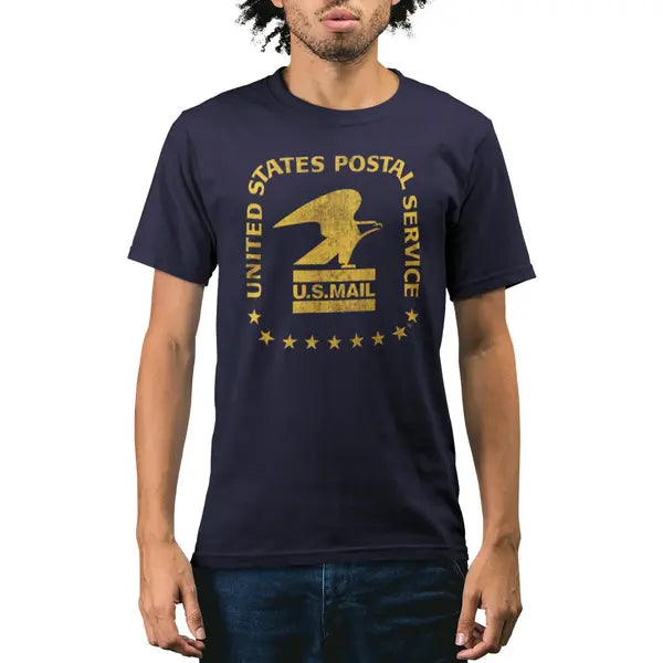 USPS Postal Service Men's & Big Men's USPS Postal Service Men's & Big Men's Graphic Tee Shirt