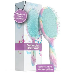 FRAMAR Chocolate Hair Brush Detangler, Wet Hair Brushes For Women