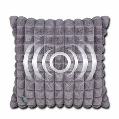 HealthTouch Multi-Functional, Comfortable and Soft Square Massager, Vibration Massager - Gray Color