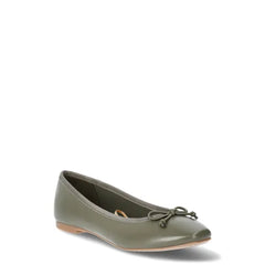 Time and Tru Women's String Bow Ballet Flats