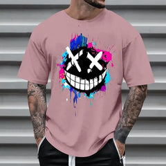 Nebwoak Mens Graphic T Shirts- Casual Short Sleeve Summer Fashion Funny Shirts