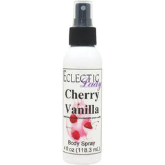 Eclectic Lady Cherry Vanilla Body Spray, Body Mist for Women with Clean, Light & Gentle Fragrance, Cologne with Soft, Subtle Aroma For Daily Use