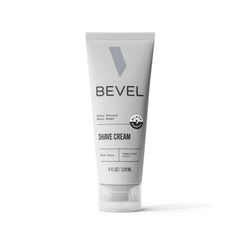 Bevel Shaving Cream for Men, Moisturizing Shave Cream with Aloe Vera and Vitamin E to Soothe Skin and Prevent Razor Bumps - 4 Fl Oz
