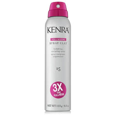 Kenra Professional Volumizing Spray Clay 15 | Bodifying, Fullness Spray, 3X The Fullness, Medium Hold, Provides Texture & Volume With A Long-Lasting Finish For All Hair Types