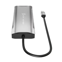 j5CREATE JCD397 USB-C Triple Monitor Dock, 4K@60Hz, 10Gbps Speed - Space Gray