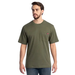 Wrangler Workwear Men's Short Sleeve Pocket T-Shirt